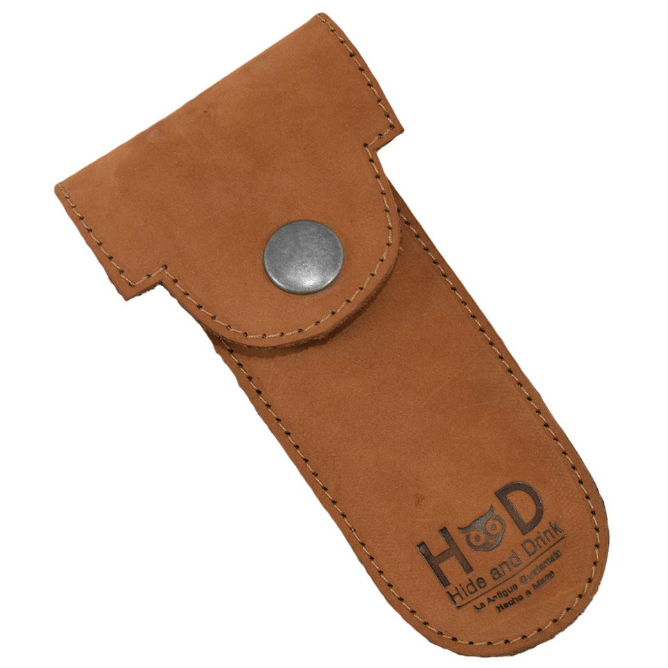 Hide & Drink, Double Edge Protector Case, Barber Razor Sheath, Safety Cover, Travel And Commuter Essentials, Portable Carry Bag, Vintage, Full Grain Leather, Handmade, Old Tobacco Hide & Drink, Double Edge Protector Case, Barber Razor Sheath, Safety Cover, Travel And Commuter Essentials, Portable Carry Bag, Vintage, Full Grain Leather, Handmade, Old Tobacco