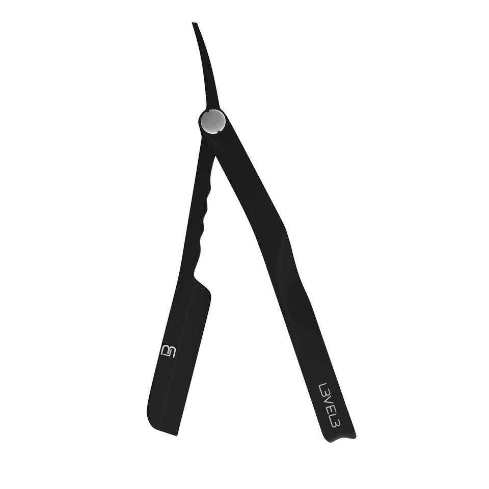 Level 3 Milly Razor - Fast And East To Assemble - Excellent Grip And Control - Straight Razor Holder- Level Three Holder