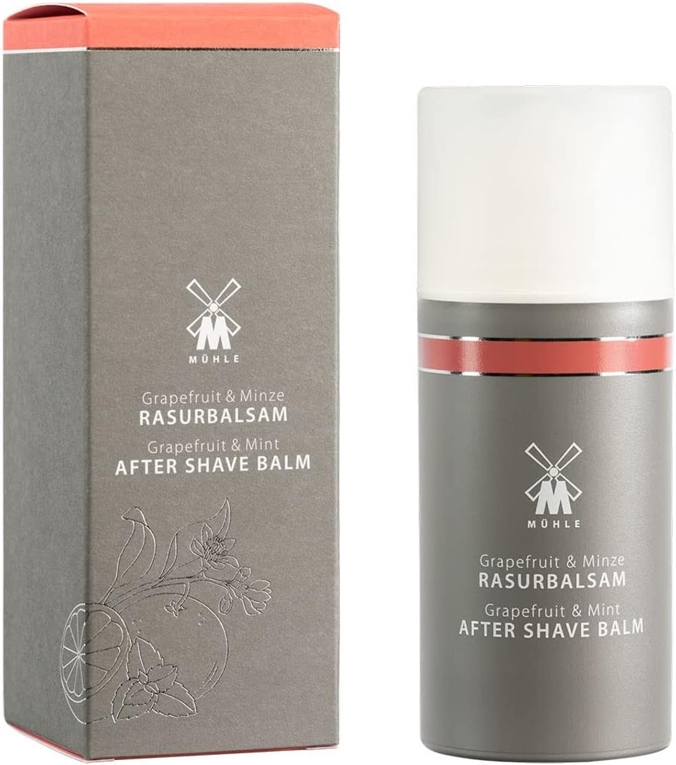Mühle Grapefruit & Mint Aftershave Balm, 100Ml  Aftershave For Men, Soothe & Nurture The Skin, Vitalizing Mint Oil For Cooling Effect, Post Shave Balm, MenS Aftershave Mühle Grapefruit & Mint Aftershave Balm, 100Ml  Aftershave For Men, Soothe & Nurture The Skin, Vitalizing Mint Oil For Cooling Effect, Post Shave Balm, MenS Aftershave