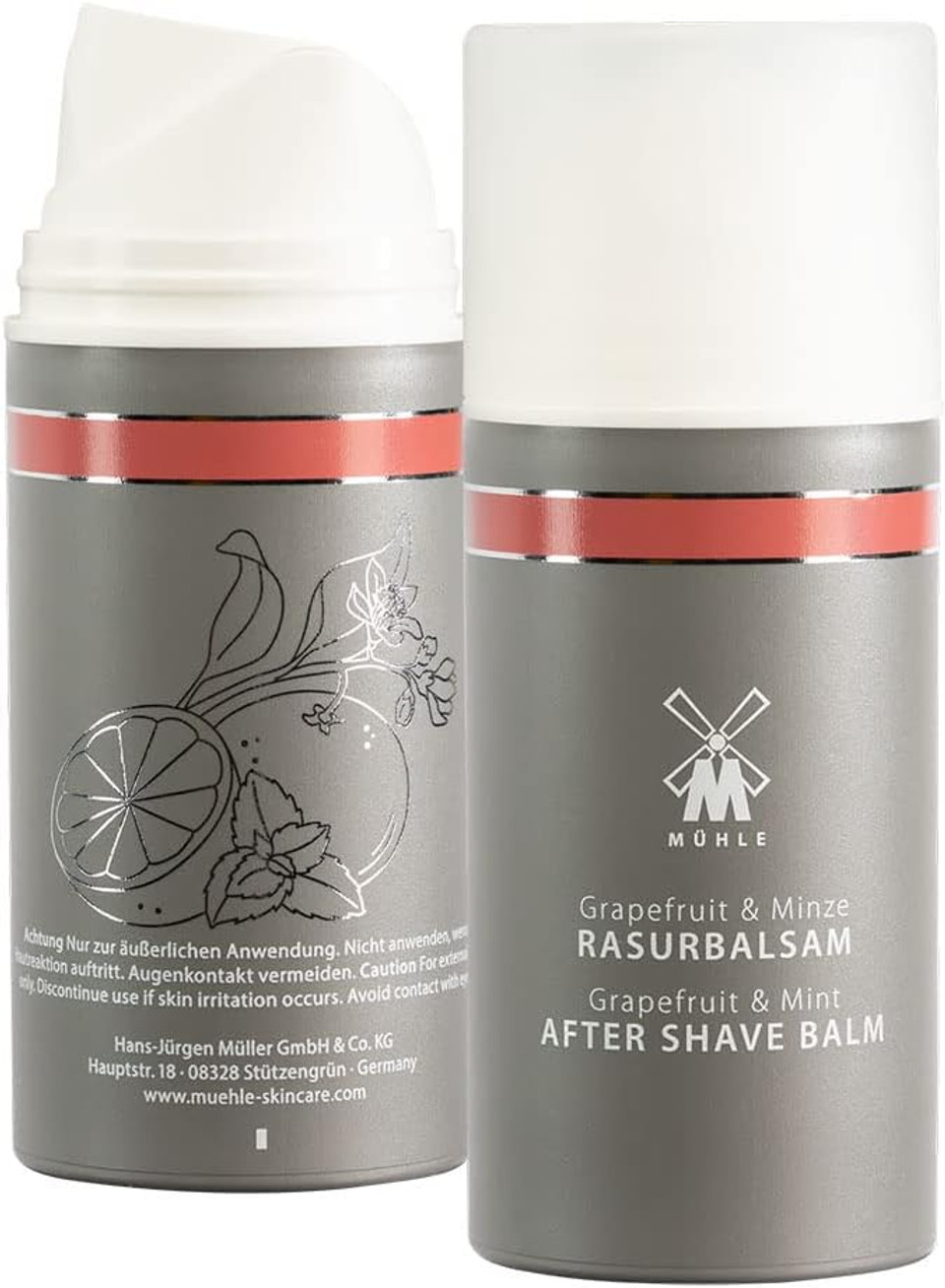 Mühle Grapefruit & Mint Aftershave Balm, 100Ml  Aftershave For Men, Soothe & Nurture The Skin, Vitalizing Mint Oil For Cooling Effect, Post Shave Balm, MenS Aftershave Mühle Grapefruit & Mint Aftershave Balm, 100Ml  Aftershave For Men, Soothe & Nurture The Skin, Vitalizing Mint Oil For Cooling Effect, Post Shave Balm, MenS Aftershave