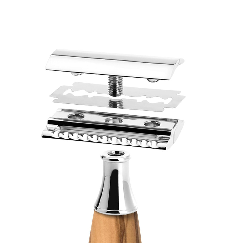 Mühle Vivo Closed Comb Safety Razor - Clean Shaving, Modern Design