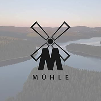 Mühle Vivo Plum Wood Pure Badger Shaving Brush - Luxury Shave Brush For Men, Rich Lather