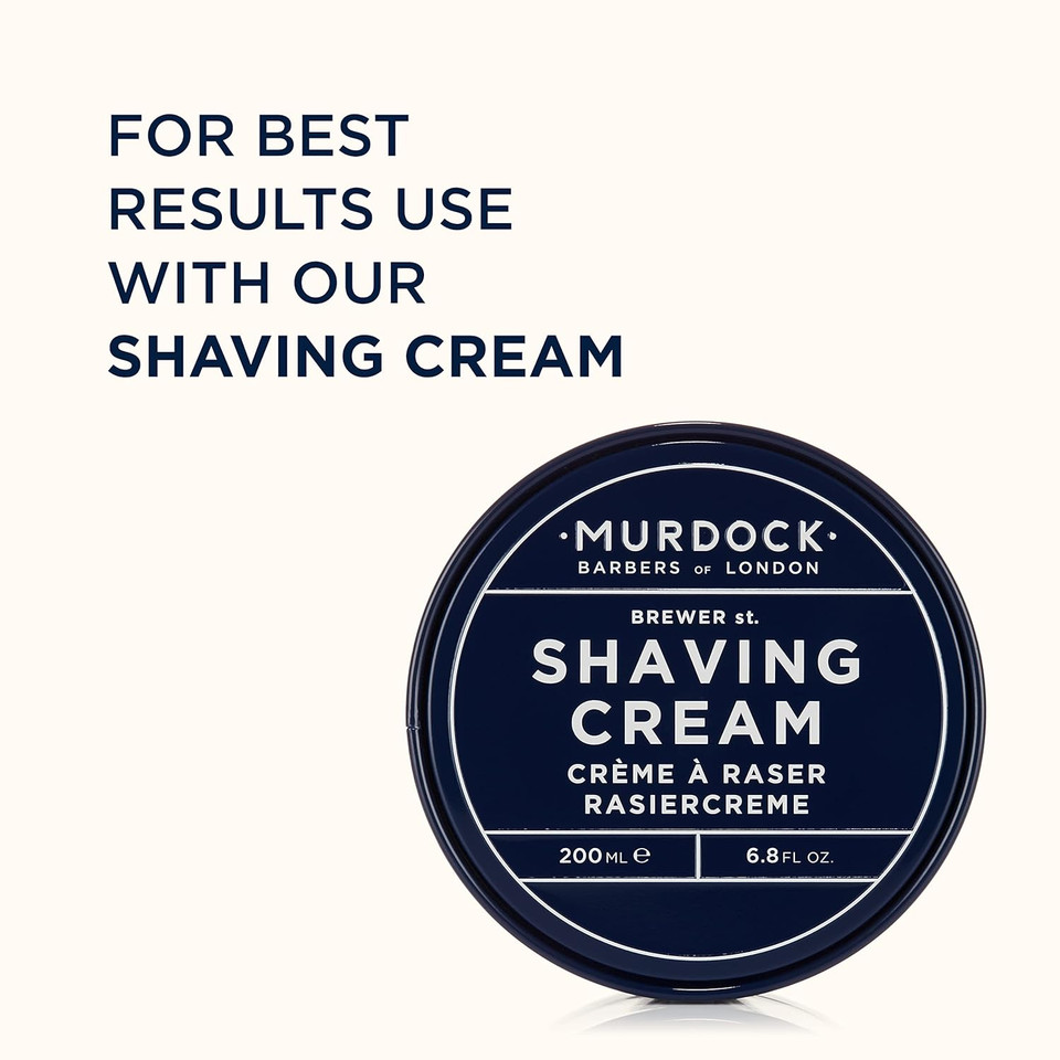 Murdock London Post Shave Balm, Lightweight, Soothing And Conditioning Formula, Made In The Uk, (5.1 Oz / 150Ml)