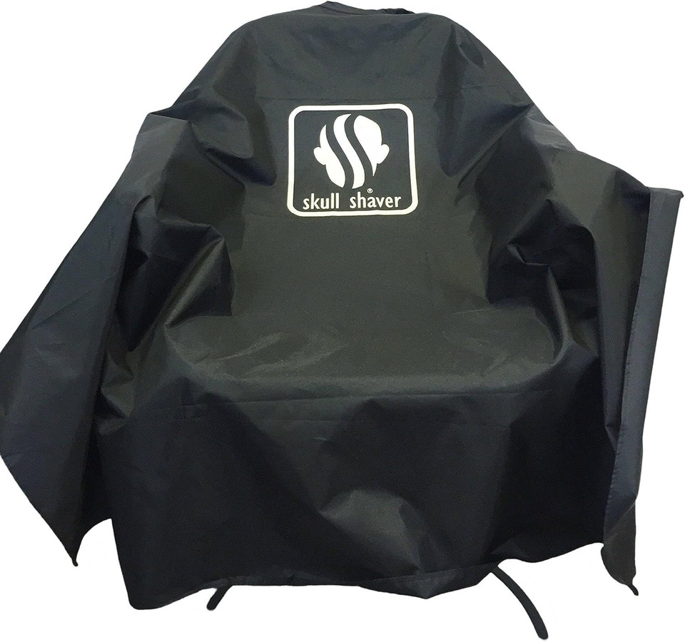 Skull Shaver Barber Hair Cutting Cape