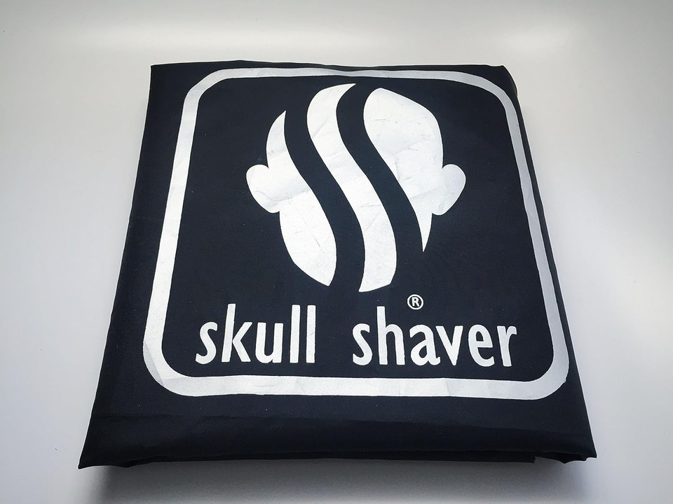 Skull Shaver Barber Hair Cutting Cape