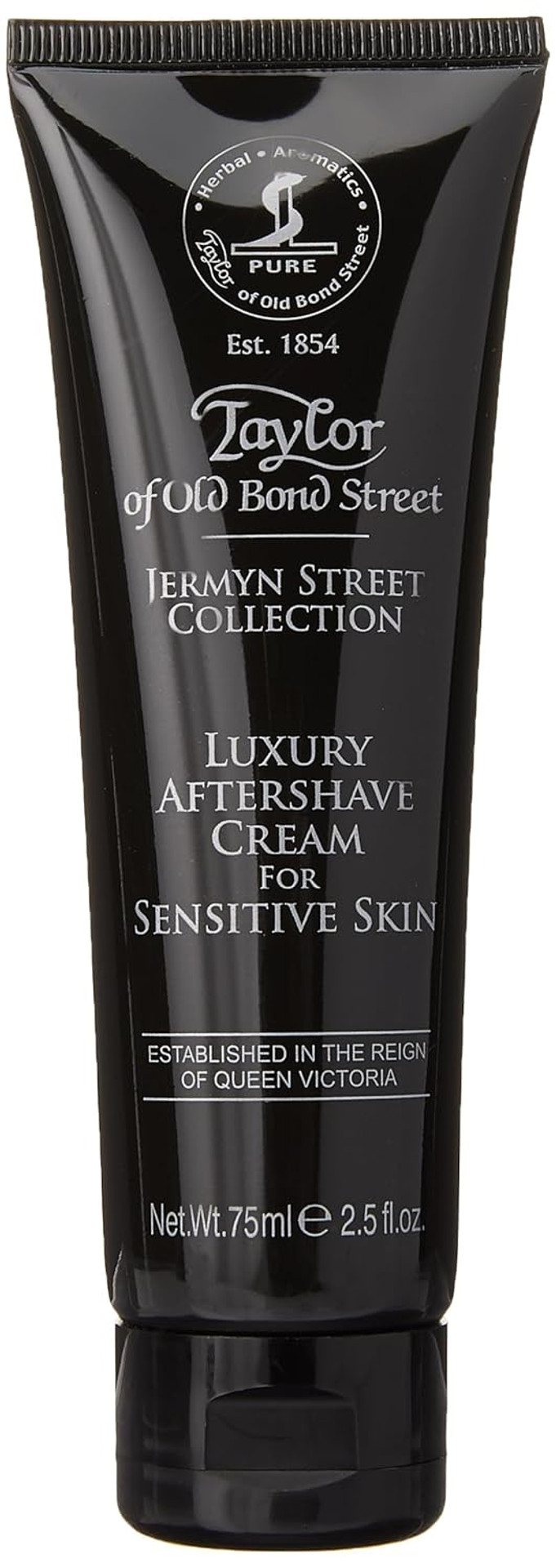 Taylor Of Old Bond Street Jermyn Street Luxury Aftershave Cream For Sensitive Skin 75Ml, 2.5 Ounce After Shave Lotion (06020-1)