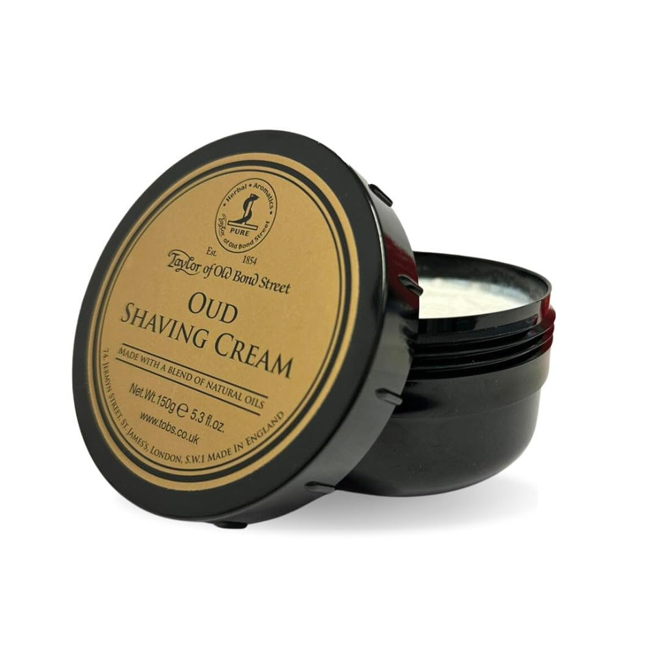 Taylor Of Old Bond Street Premium Wet Shaving Cream Bowl 5.3 Oz. (150G) - Oud