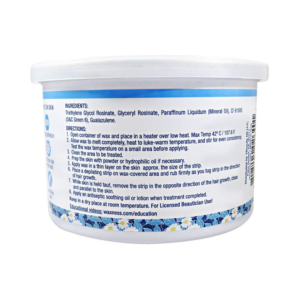 Wax Necessities Waxness Soft Wax Azulene 14 Ounces