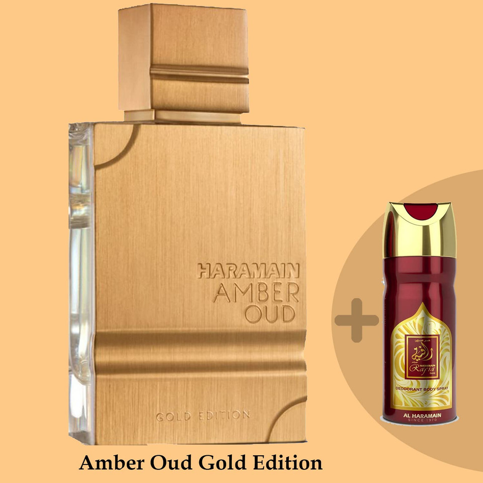 Al Haramain Amber Oud Rouge - Arabian Perfume For Women And Men - Eau De Parfum Spray With Notes Of Rosemary, Lemon, Bergamot, Cedar, Spices, Amber, Musk, And Woody Resins - 2 Oz