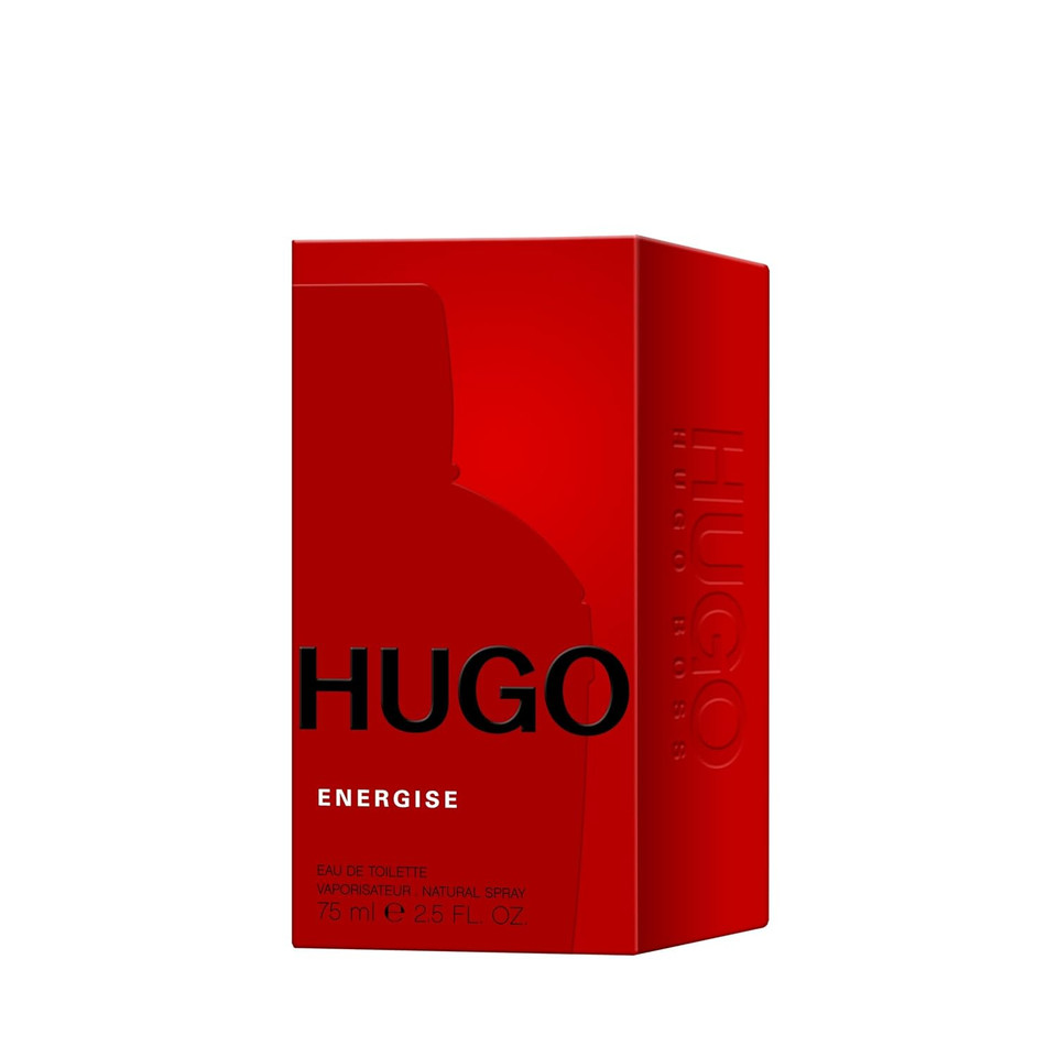 Hugo Boss Energise Eau De Toilette Citrus Men'S Cologne With Notes Of Mandarin, Pink Pepper, Juniper Berry, Wood & Suede Long Lasting Fragrance - 2.5 Fl Oz