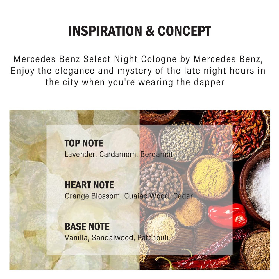 Mercedes Benz Ultimate - Eau De Parfum For Men - Long Lasting Mens Cologne - Amber, Patchouli Cologne 2.5 Oz