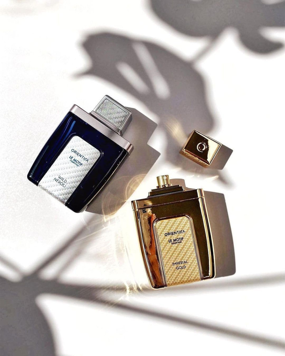 Orientica Le Motif Collection Imperial Gold For Men Eau De Parfum Spray, 2.9 Ounce Orientica Le Motif Collection Imperial Gold For Men Eau De Parfum Spray, 2.9 Ounce