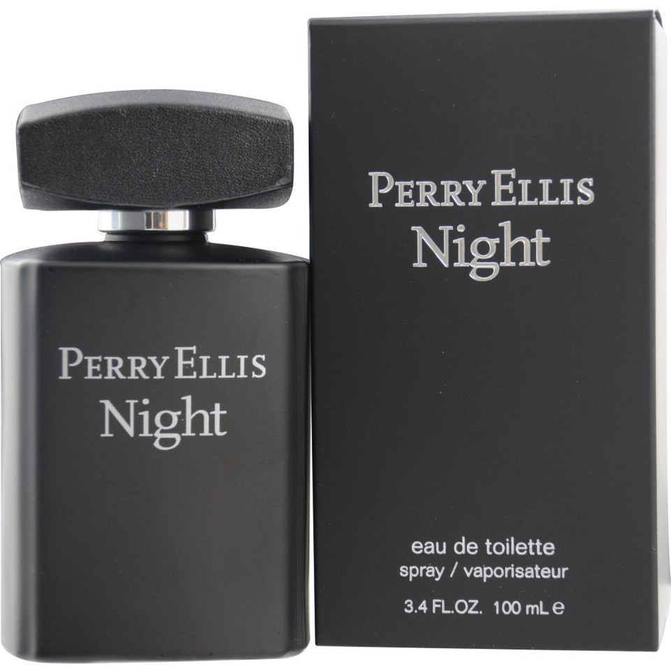Perry Ellis Night By Perry Ellis For Men Eau-De-Toillete Spray, 3.4 Ounce
