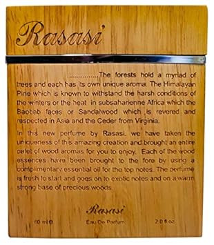 Rasasi Wow Woody For Men Edp - Eau De Parfum 55 Ml (2 Oz) | Fruity Scents | Stars Notes Of Grapefruit, Tangerine & Musk