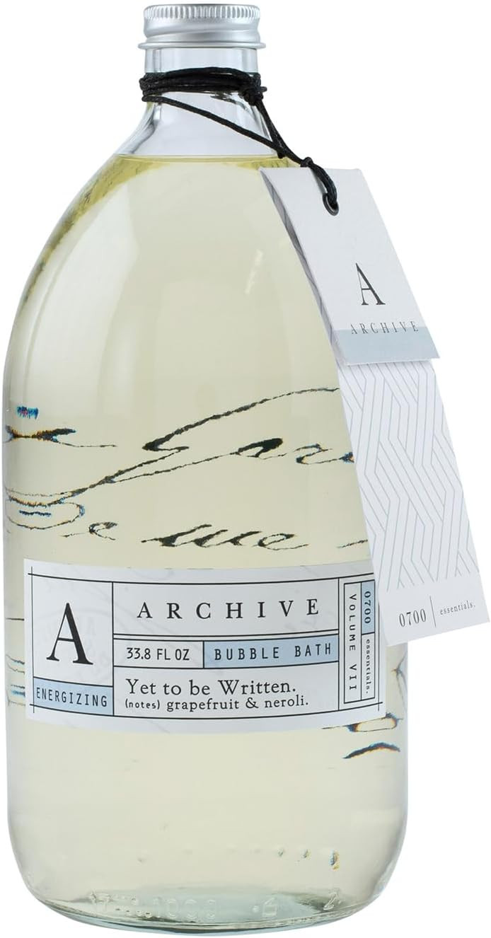 Archive Journey Within Bubble Bath For Adults, 33.8 Fl. Oz.  Grapefruit & Neroli Fragrance  Blend Of Natural Oils, Refine Bath Bubbles For Women Or Men, Adult Bubble Bath
