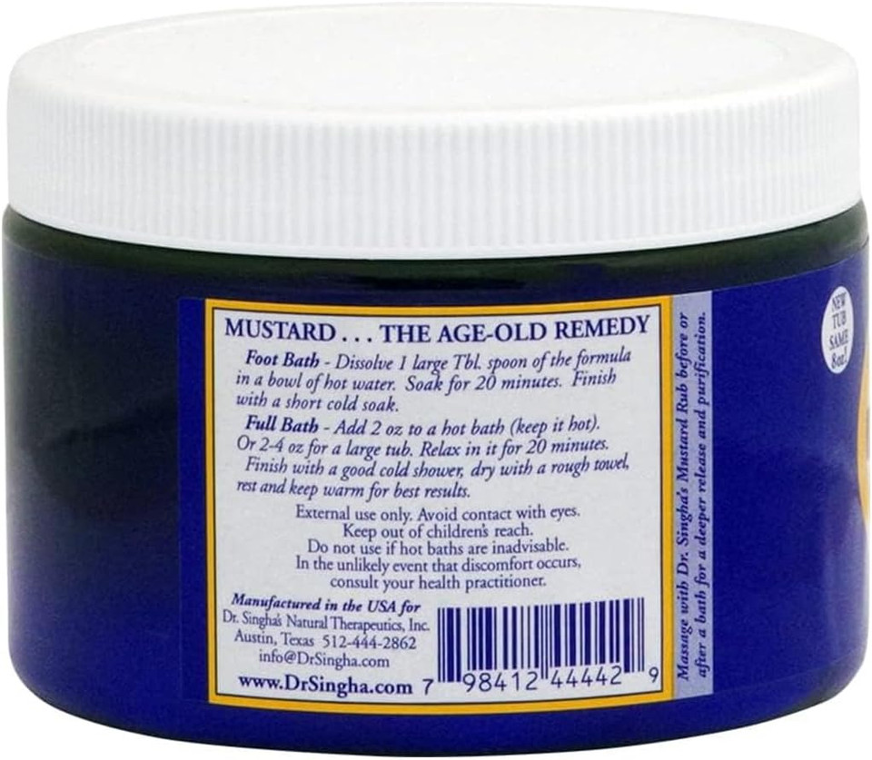 Dr. Singha'S Mustard Bath - 8 Oz