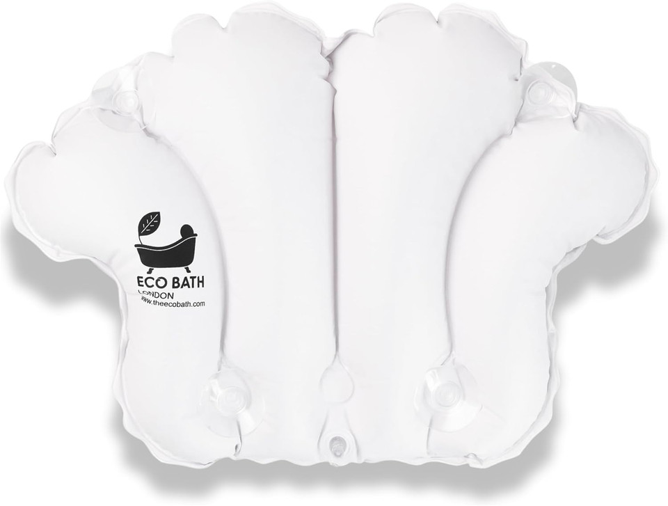 Bath Pillow - Waterproof Bath Tub Pillow For Head & Neck, Non-Slip Design For Ultimate Comfort And Relaxation