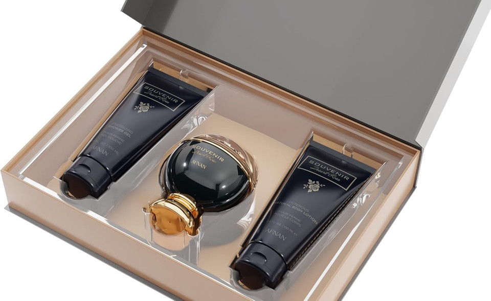 Afnan Souvenir Floral Bouquet For Women Eau De Parfum Spray, 3.4 Ounce