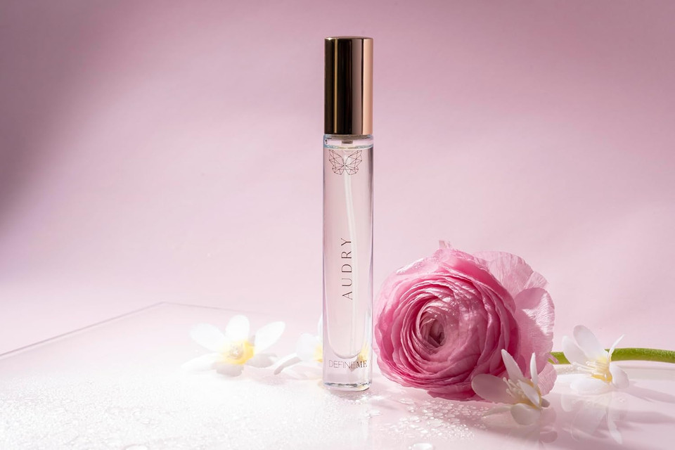 Natural Perfume Mist, Audry, 0.3 Fl Oz, Travel Size, Purse Spray