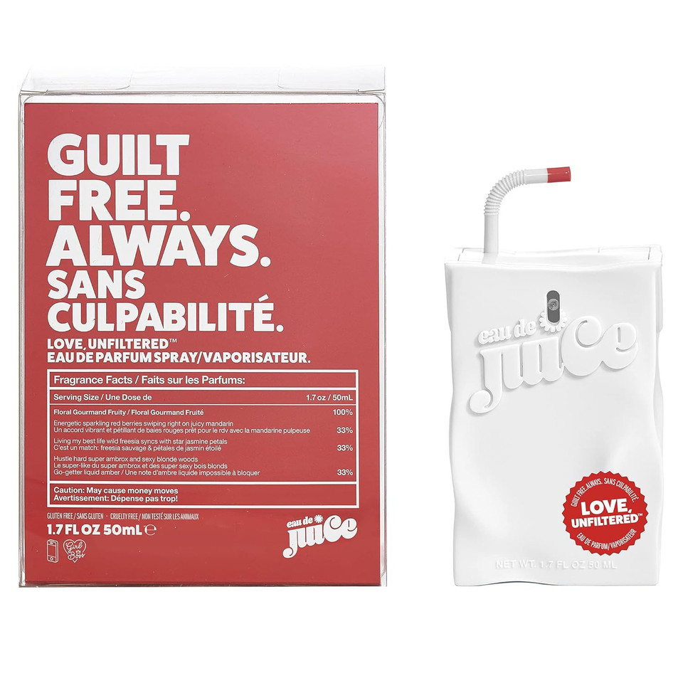 Eau De Juice Love Unfiltered Edp Spray, Floral, 1.7 Fl Oz