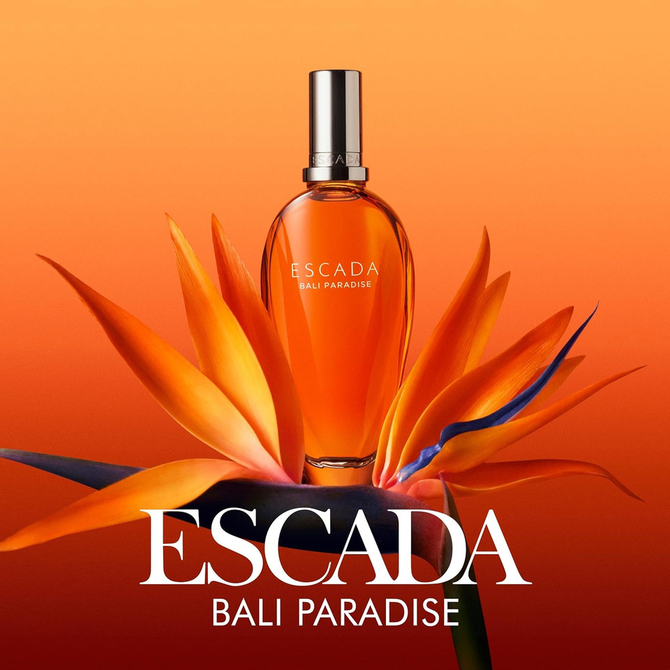 Escada Bali Paradise Eau De Toilette  Floral Women'S Perfume  With Notes Of Dragon Fruit Accord, Bird Of Paradise Accord & Sandalwood  Luxury Perfumes For Women  Long Lasting Fragrance