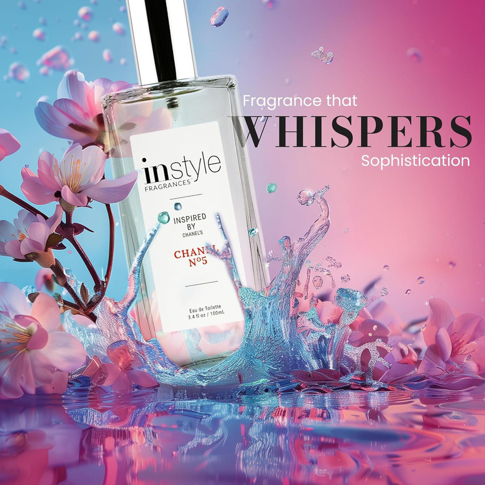 Instyle Fragrances | Platinum Collection | Patchouli Musk | MenS Eau De Parfum | Clean, Vegan, Paraben & Phthalate Free | Never Tested On Animals | 3.4 Fl Oz