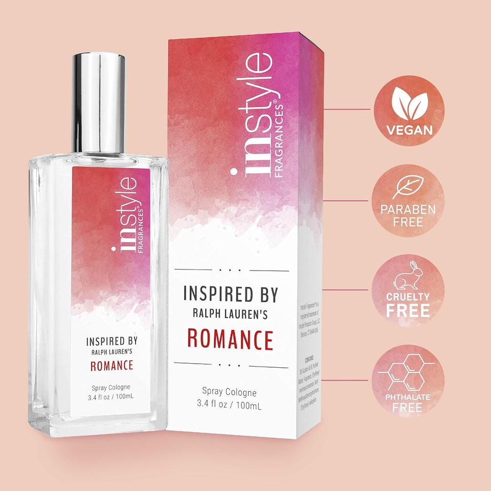 Instyle Fragrances Platinum Collection Amber Fougere MenS Eau De Parfum Clean, Vegan, Paraben & Phthalate Free Never Tested On Animals 3.4 Fl Oz