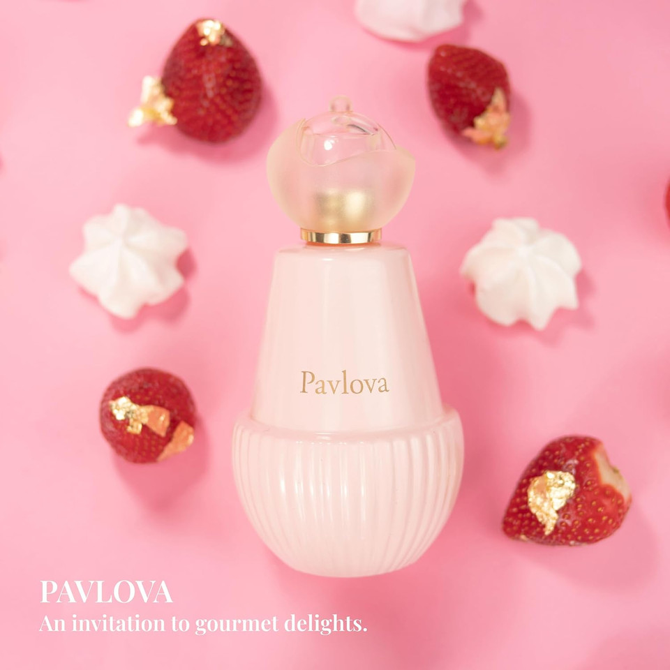 French Way Of Life, Tea Time À Paris, Pavlova Eau De Parfum, Spray Perfume For Women, Fruity Floral Scent, Notes Of Strawberry, Candied Apple, Made In France, 3.38 Fl.Oz
