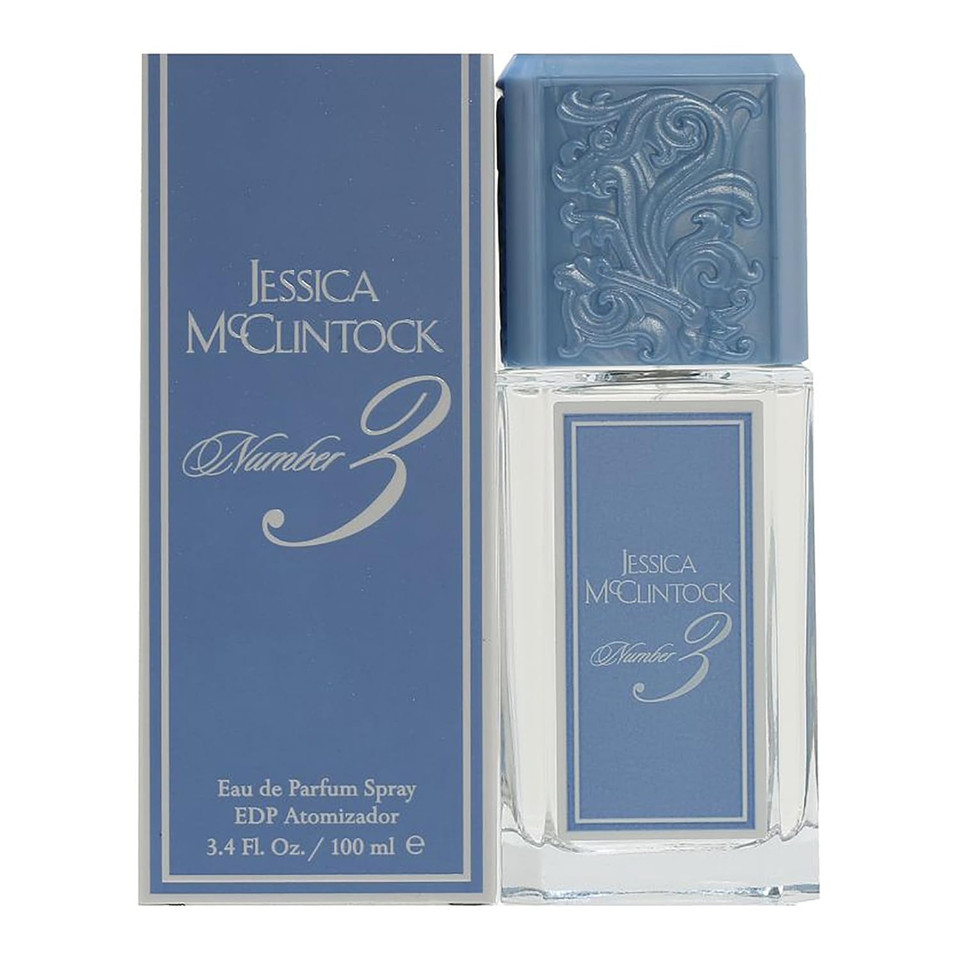 Jessica Mcclintock No. 3 Eau De Parfum Spray For Women, 3.4 Ounce