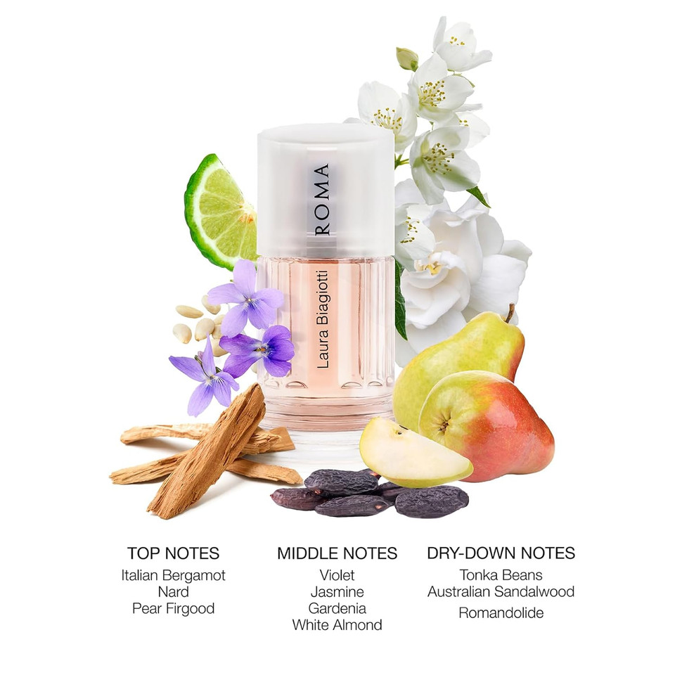 Laura Biagiotti Roma Fiori Bianchi For Women 3.4 Oz Edt Spray