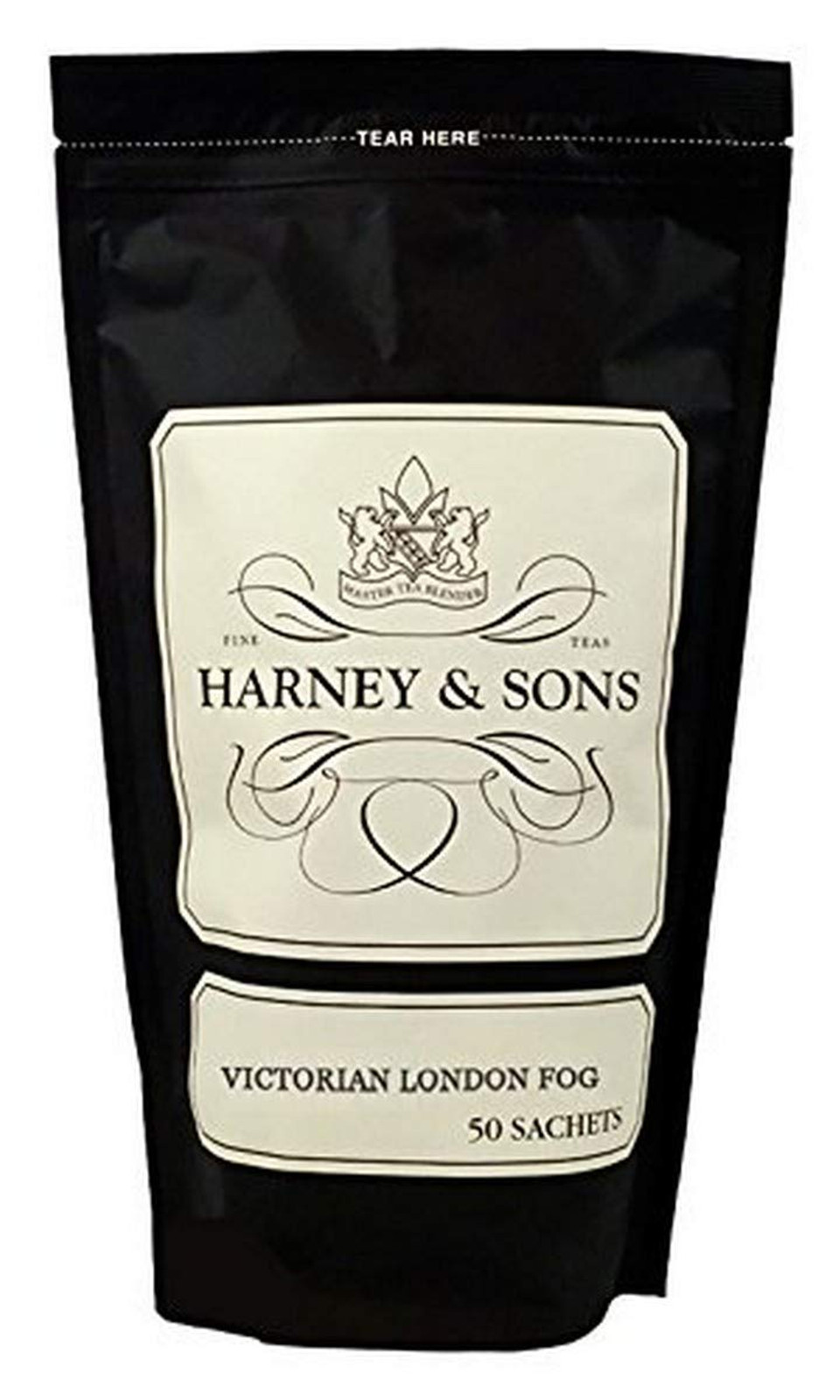 Harney & Sons, Bag Of Sachets, Victorian London Fog, 50 Count