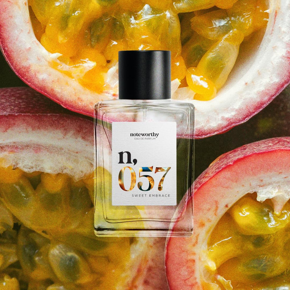 Noteworthy N,057 Eau De Parfum  Vanilla, Passionfruit, Tonka Bean | Long-Lasting Unisex Perfume For Women & Men (Travel)