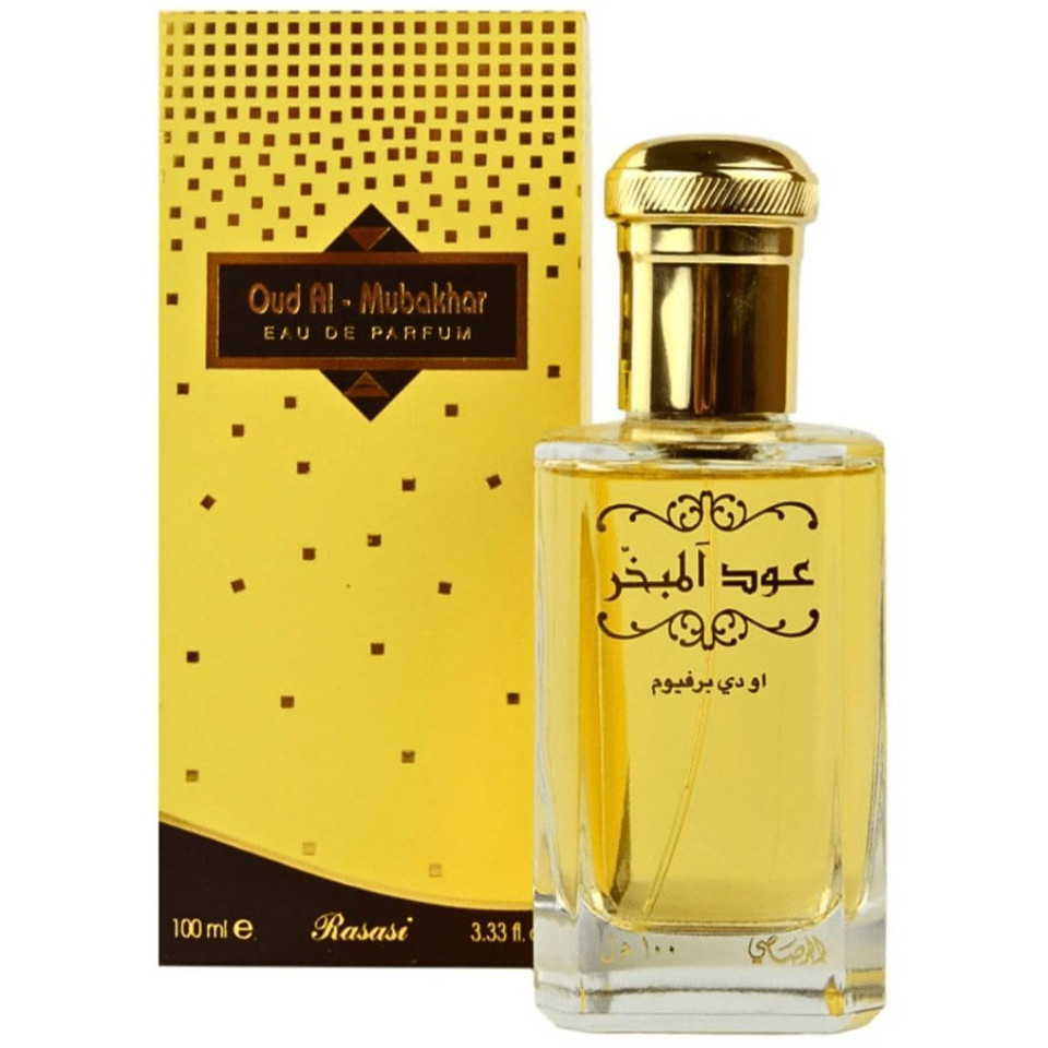 Rasasi Oud Al Mubakhar Edp Spray 100Ml (3.4 Oz)