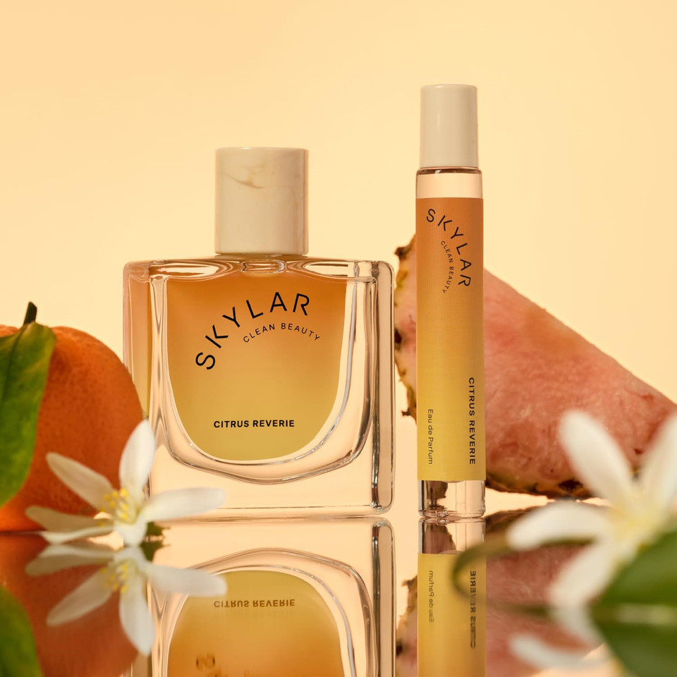 Skylar New Citrus Reverie Eau De Parfum-Hypoallergenic Clean Perfume For Women & Men, Vegan, Safe For Sensitive Skin-Fruity Floral Scents, Madarin, Orange, Pinapple-10Ml /.33 Fl Oz Skylar New Citrus Reverie Eau De Parfum-Hypoallergenic Clean Perfume For Women & Men, Vegan, Safe For Sensitive Skin-Fruity Floral Scents, Madarin, Orange, Pinapple-10Ml /.33 Fl Oz