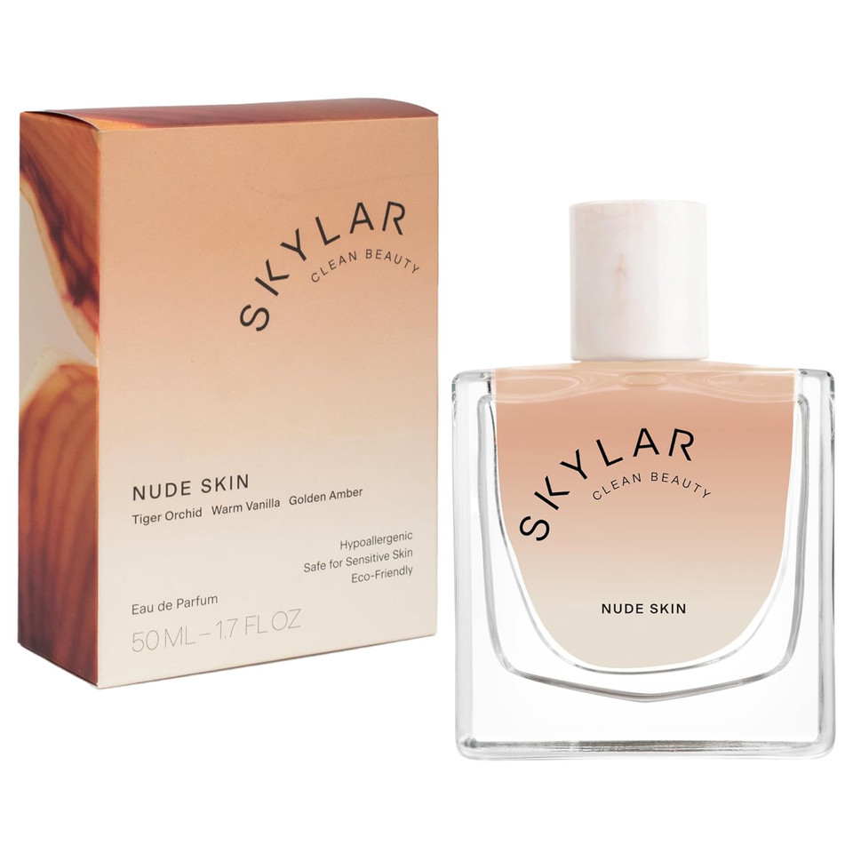 Skylar Nude Skin Eau De Parfum - Hypoallergenic & Clean Perfume For Women & Men, Vegan & Safe For Sensitive Skin, Notes Of Pineapple, Vanilla, Coconut- 10Ml /0.33 Fl Oz Skylar Nude Skin Eau De Parfum - Hypoallergenic & Clean Perfume For Women & Men, Vegan & Safe For Sensitive Skin, Notes Of Pineapple, Vanilla, Coconut- 10Ml /0.33 Fl Oz