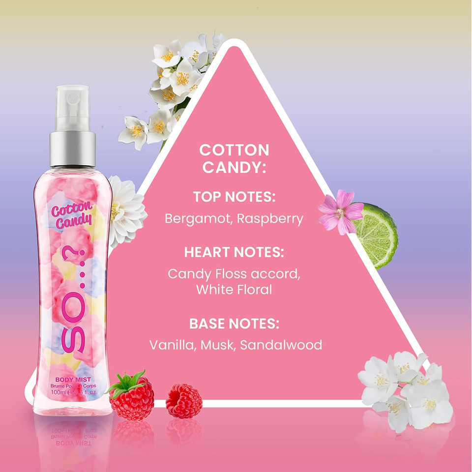 So... Pina Colada Body Mist - Fruity, Sweet Notes With Coconut, Pineapple, Vanilla - Gifts For Women - Tropical Body Spray For Women - 3.5 Oz