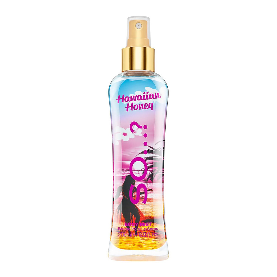 So
 Hawaiian Honey Body Mist - Floral And Vanilla Perfume For Women - Long Lasting Body Spray For Women - Vegan, Cruelty Free - 6.9 Oz So
 Hawaiian Honey Body Mist - Floral And Vanilla Perfume For Women - Long Lasting Body Spray For Women - Vegan, Cruelty Free - 6.9 Oz