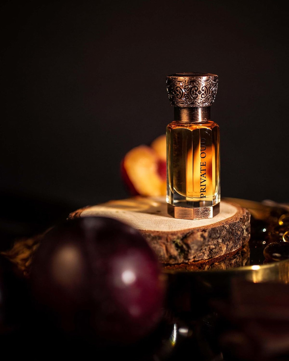 Swiss Arabian Private Oud - Luxury Products From Dubai - Long Lasting, Addictive Personal Perfume Oil Fragrance - A Seductive Signature Aroma - 0.4 Oz