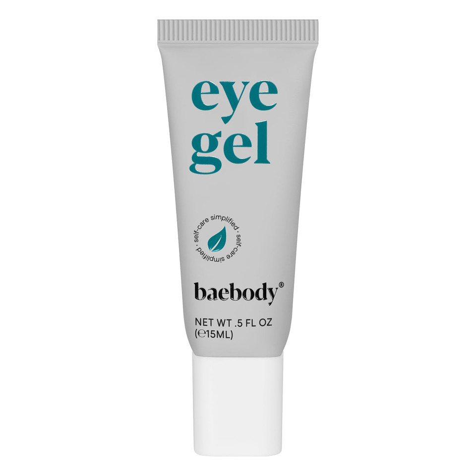 Baebody Critically Acclaimed Eye Gel - Advanced Cooling Under Eye Cream For Dark Circles And Puffiness - Anti Aging And Hydrating - Beauty Gifts For Women, Travel Size (15 Ml/0.5 Fl Oz)