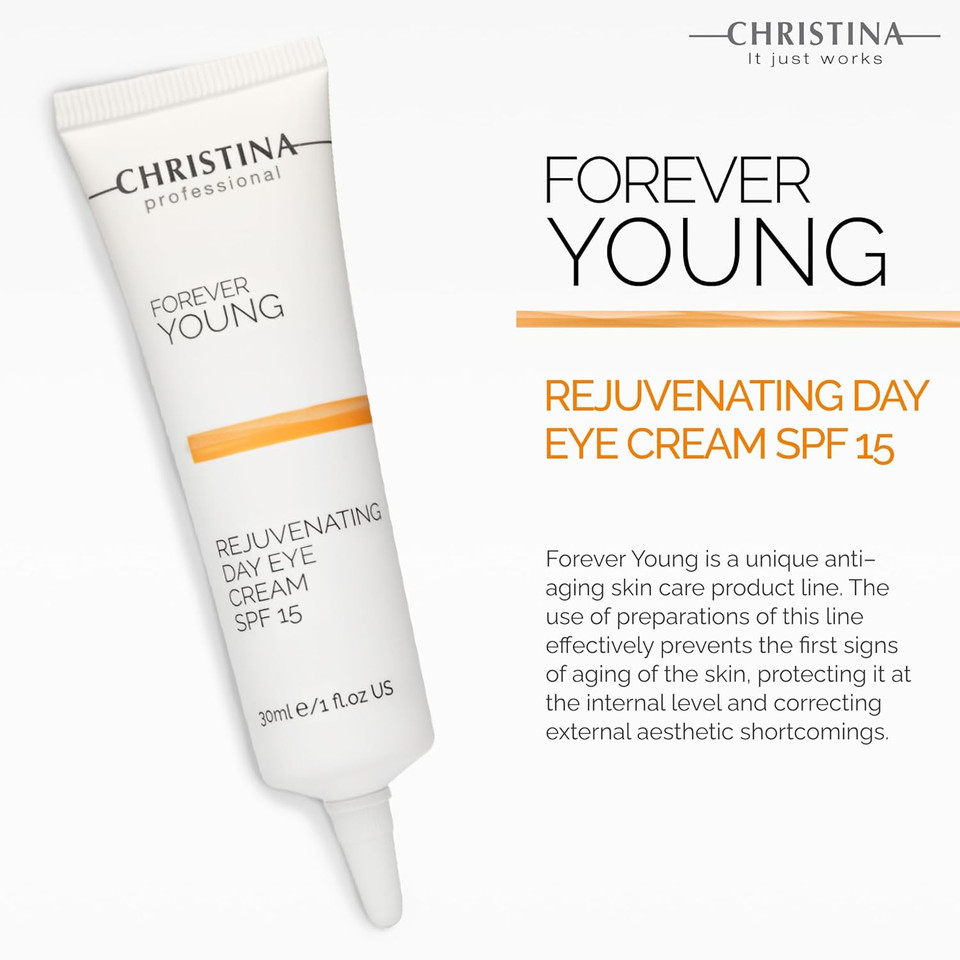 -Christina- Forever Young Eye Cream With Spf 15 | Cream With Vitamin K Hydrates, Rejuvenates, Revitalizes The Skin 30Ml -Christina- Forever Young Eye Cream With Spf 15 | Cream With Vitamin K Hydrates, Rejuvenates, Revitalizes The Skin 30Ml