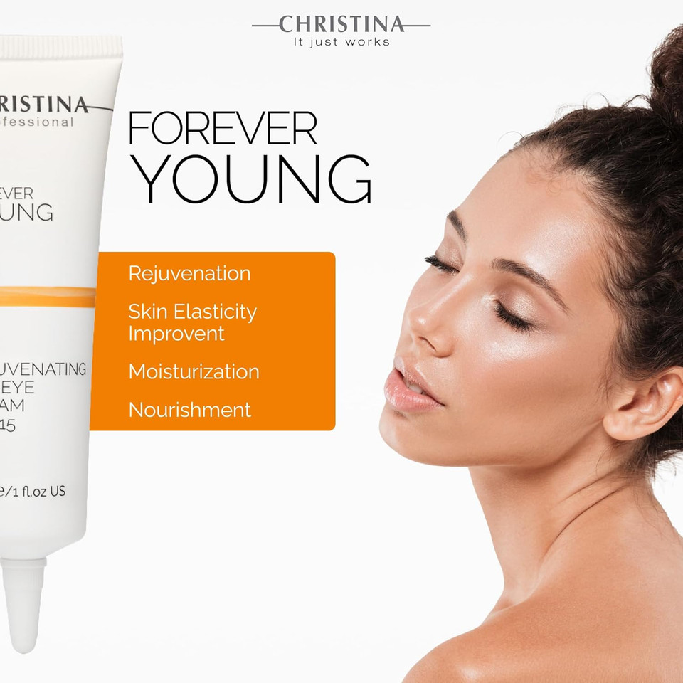 -Christina- Forever Young Eye Cream With Spf 15 | Cream With Vitamin K Hydrates, Rejuvenates, Revitalizes The Skin 30Ml -Christina- Forever Young Eye Cream With Spf 15 | Cream With Vitamin K Hydrates, Rejuvenates, Revitalizes The Skin 30Ml