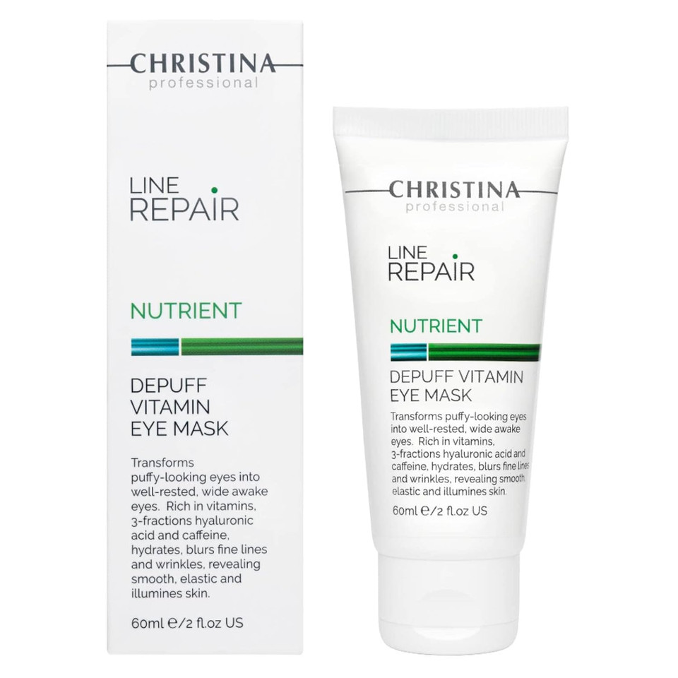 -Christina- Line Repair Depuff Vitamin Eye Facial Mask With Hyaluronic Acid | Combats Puffiness And Wrinkles | Nourishing Face Masks Skincare | For Dry, Normal, Sensitive Skin 60Ml / 2 Fl.Oz -Christina- Line Repair Depuff Vitamin Eye Facial Mask With Hyaluronic Acid | Combats Puffiness And Wrinkles | Nourishing Face Masks Skincare | For Dry, Normal, Sensitive Skin 60Ml / 2 Fl.Oz