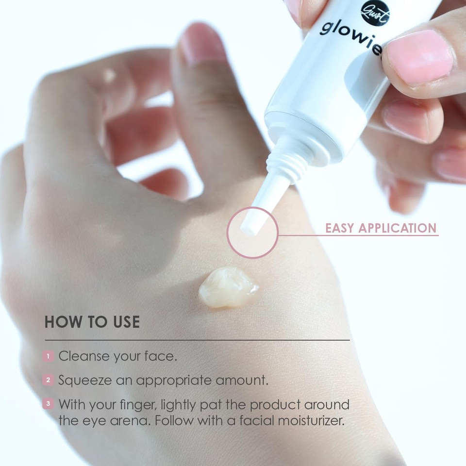 Dream Glow Collagen 82 Eye Cream- French Collagen Eye Cream Dark Circle Under Eye Treatment Korean Eye Cream, Glowing Day And Night Care Not Tested On Animals -0.7Oz./20G