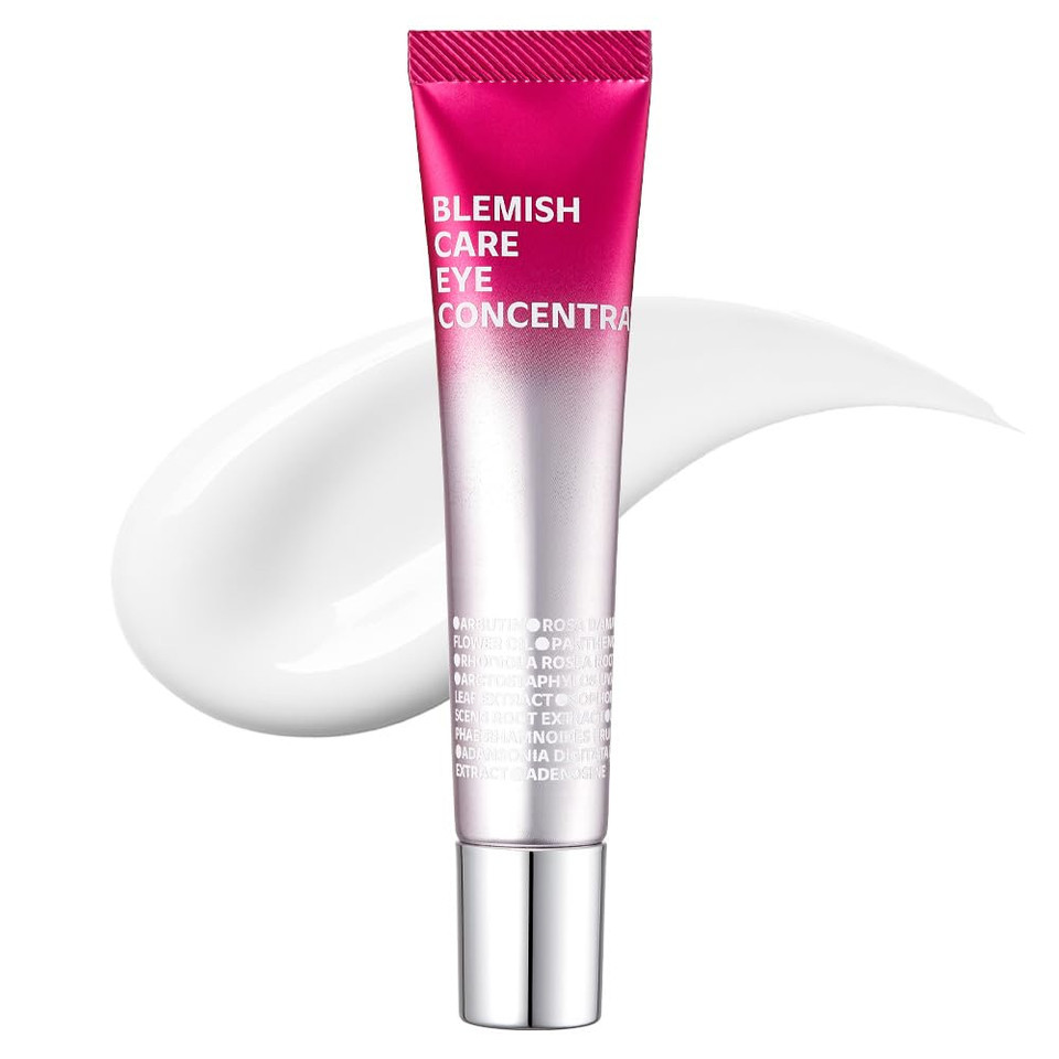 Isoi Blemish Care Eye Concentrate, Intensive Hydration & Revitalizing Care For The Eye Area, Korean Skin Care (0.57 Fl. Oz, 17Ml)