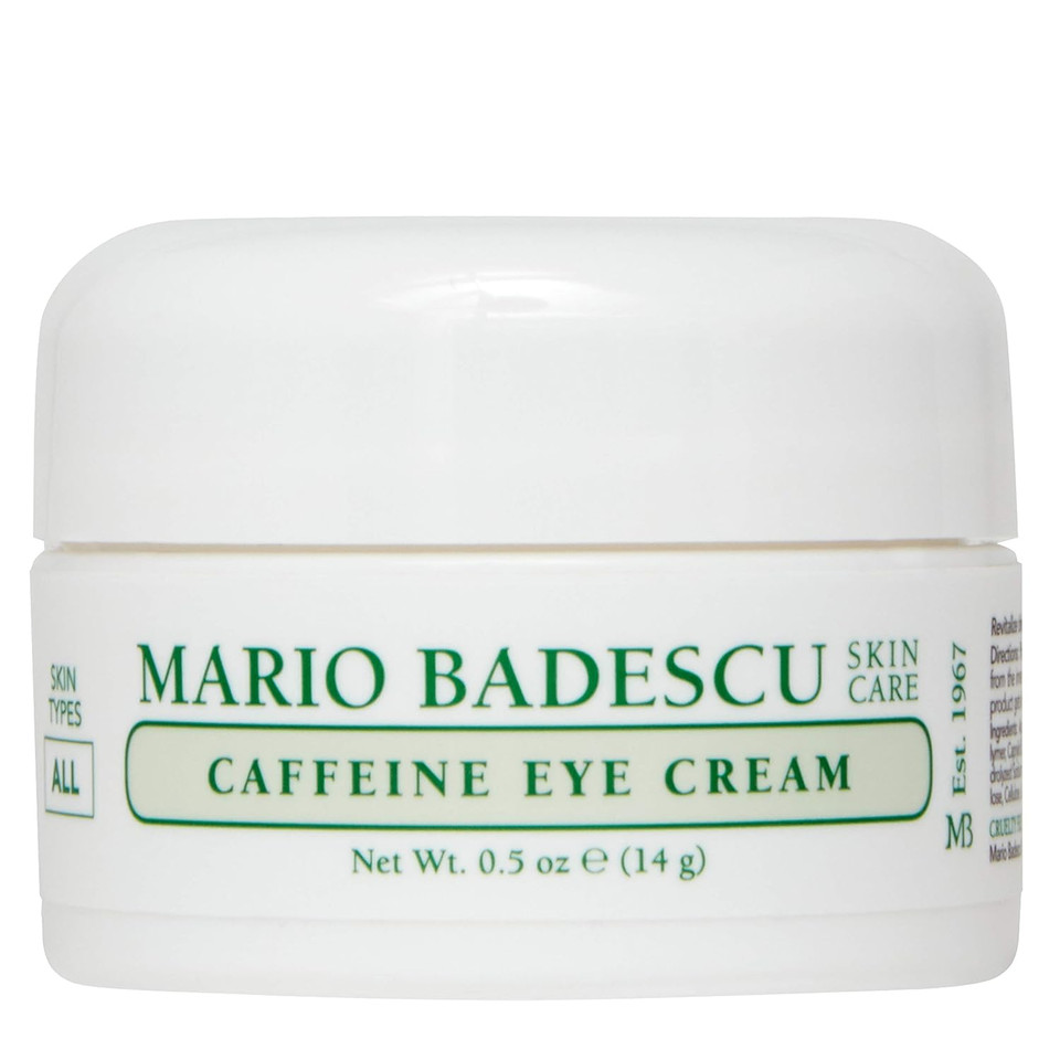 Mario Badescu Eye Cream For Dark Circles And Puffiness  Hyaluronic, Caffeine Or Glycolic  Hydrating, Firming And Anti Aging Overnight Under Eye Care Treatment For Fine Lines And Wrinkles