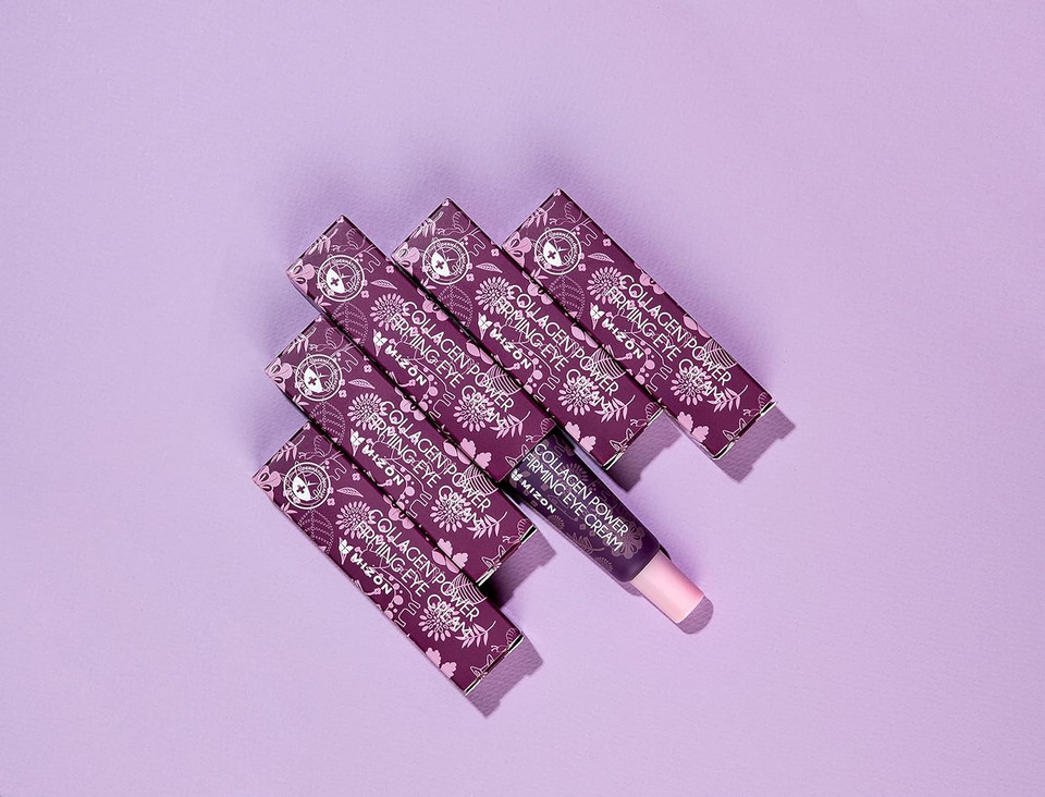 Mizon Collagen Power Firming Eye Cream, Collagen, Anti-Wrinkle, Elastin Booster, Moisturizing, Skin Elasticity With Hyaluronic Acid. (25Ml, 0.84 Fl Oz)