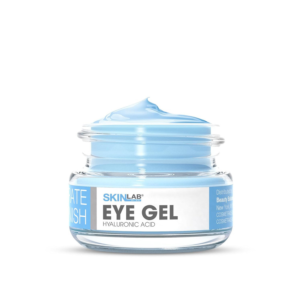 Hydrate& Replenish Eye Cream- Gel Hydrator-Cream With Hyaluronic Acid & Marine Extracts, Attracts Moisture To The Skin Algae And Seaweed Extracts To Revitalize Dull Looking Skin 0.5 Oz