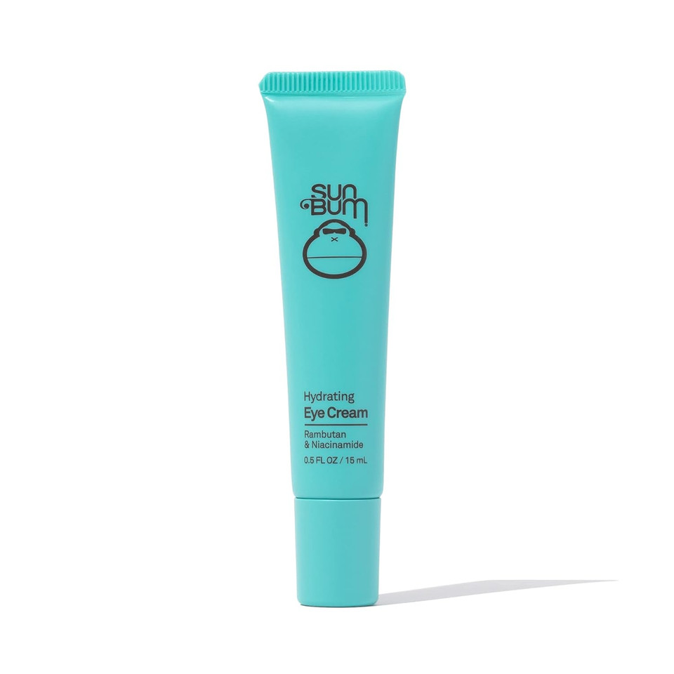 Sun Bum Skin Care Hydrating Under Eye Cream - Vegan And Cruelty Free Formula With Niacinamide For Puffy Eyes And Dark Circles - 0.5 Oz