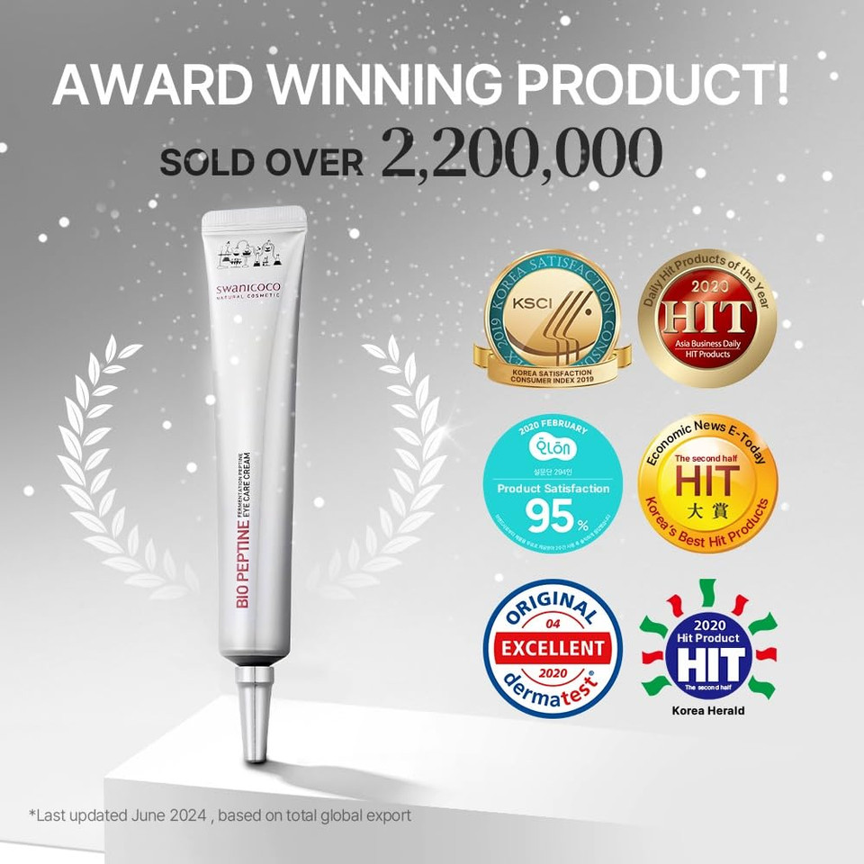 Fermentation Peptine Eye Care Cream + Revol Thioct Shot Ampoule For Cinderella Face Lift, Aging Care, Wrinkle Care, Skin Elasticity, Hydration