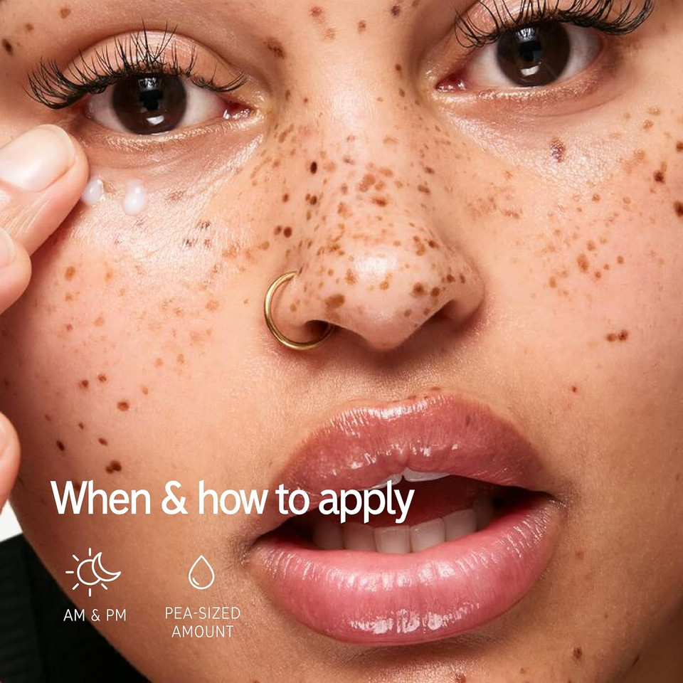 The Inkey List Caffeine Eye Cream, Reduce Eye Puffiness And Dark Circle, Blur Fine Lines, 0.5 Fl Oz